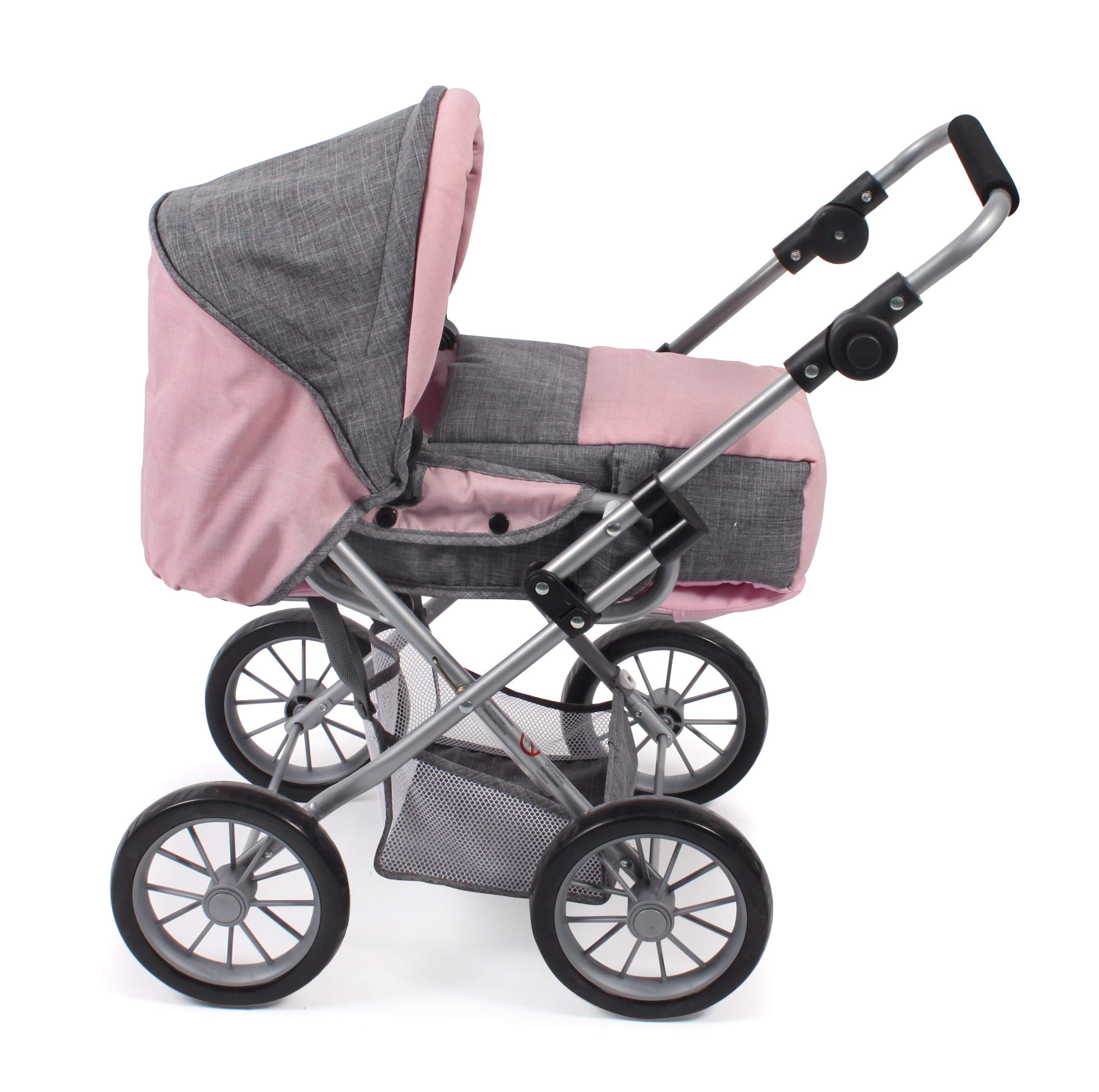 Bayer Chic 2000 Poussette Poupon 3en1 Leni | Évolutive & Ergonomique | Une poussette pour poupon 3en1 haut de gamme, saine et évolutive pour accompagner votre enfant durant des années.