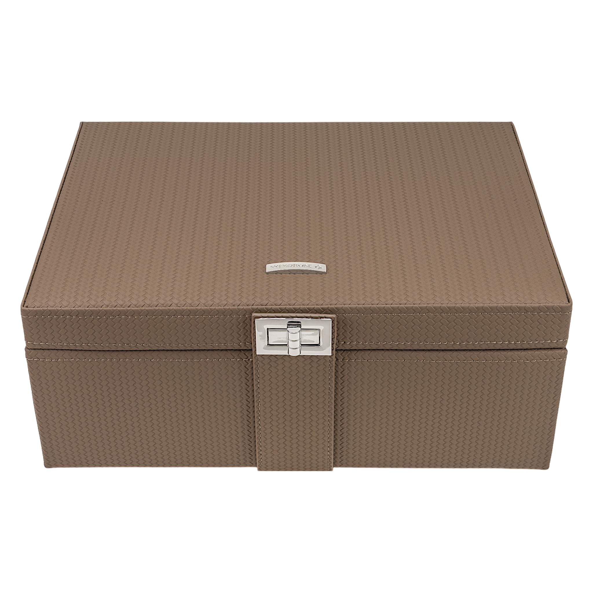 Windrose Szkatułka na biżuterię Corbello Jewelry Box Mocca brązowa