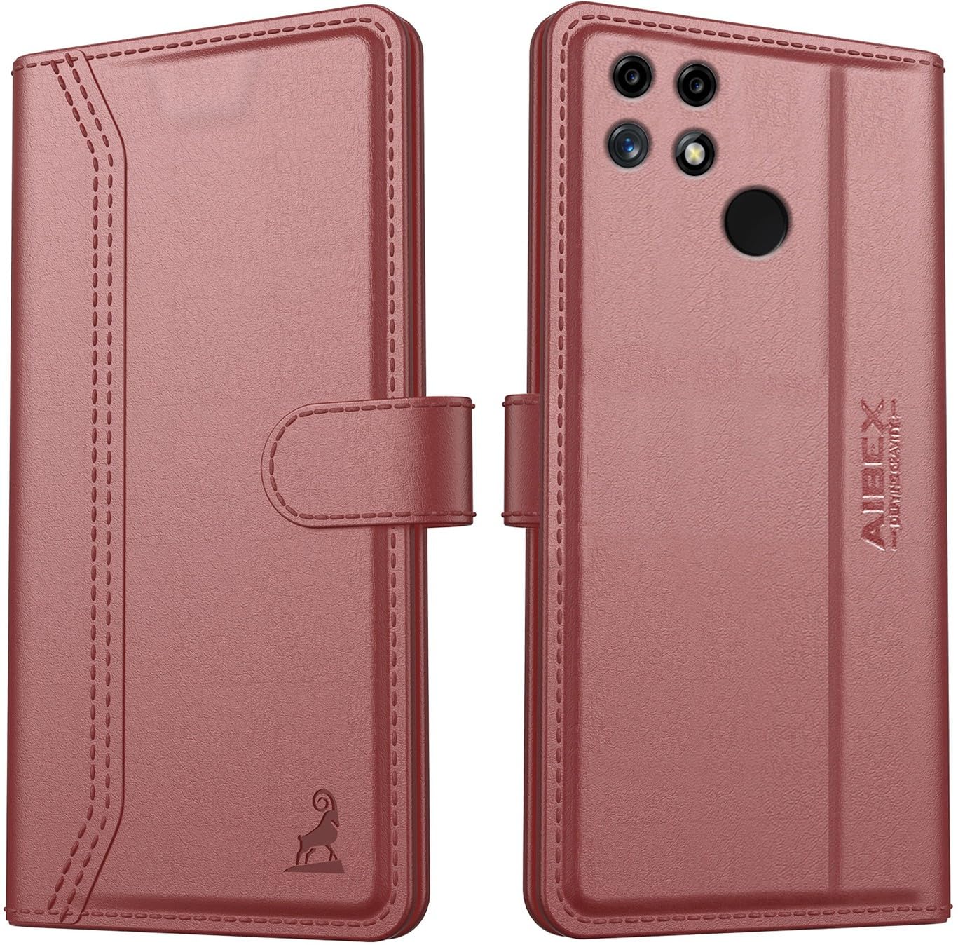 AIBEX ® Realme Narzo 50A Flip Cover Leather Finish | Inside TPU with Card Pockets | Wallet Stand | Complete Protection Flip Case Brown (B09JCL73R8) Amazon Price History, Amazon Price Tracker