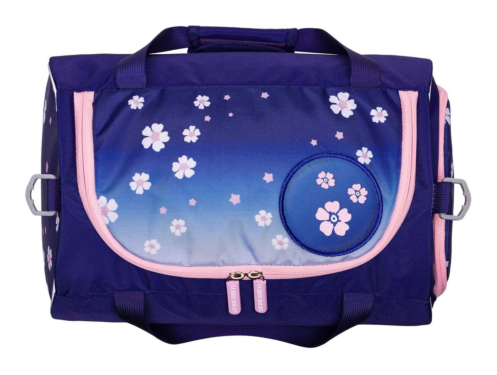 Schneiders Sporttasche Sportrucksack Sportbag 18L Blue Bloom dunkelviolett