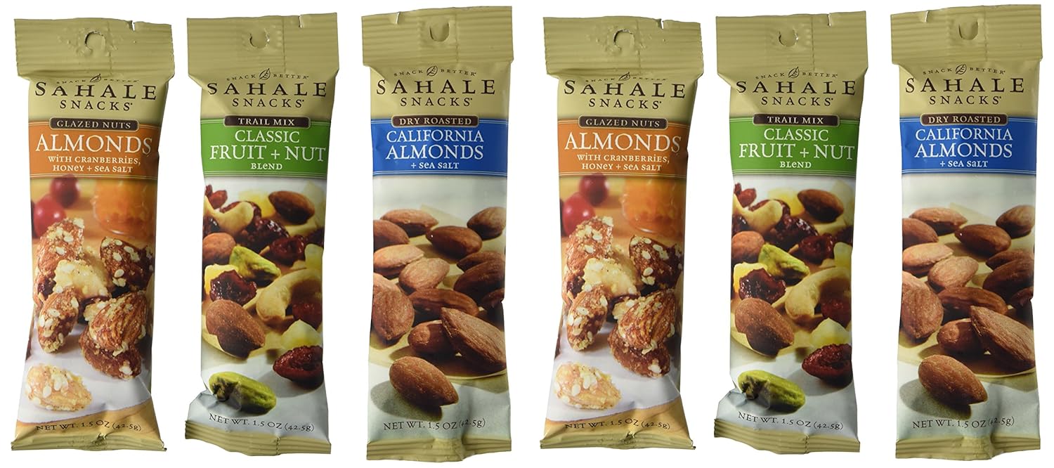 Sahale Snacks Grab And Go Nut Blends 3 Flavor Variety 6
