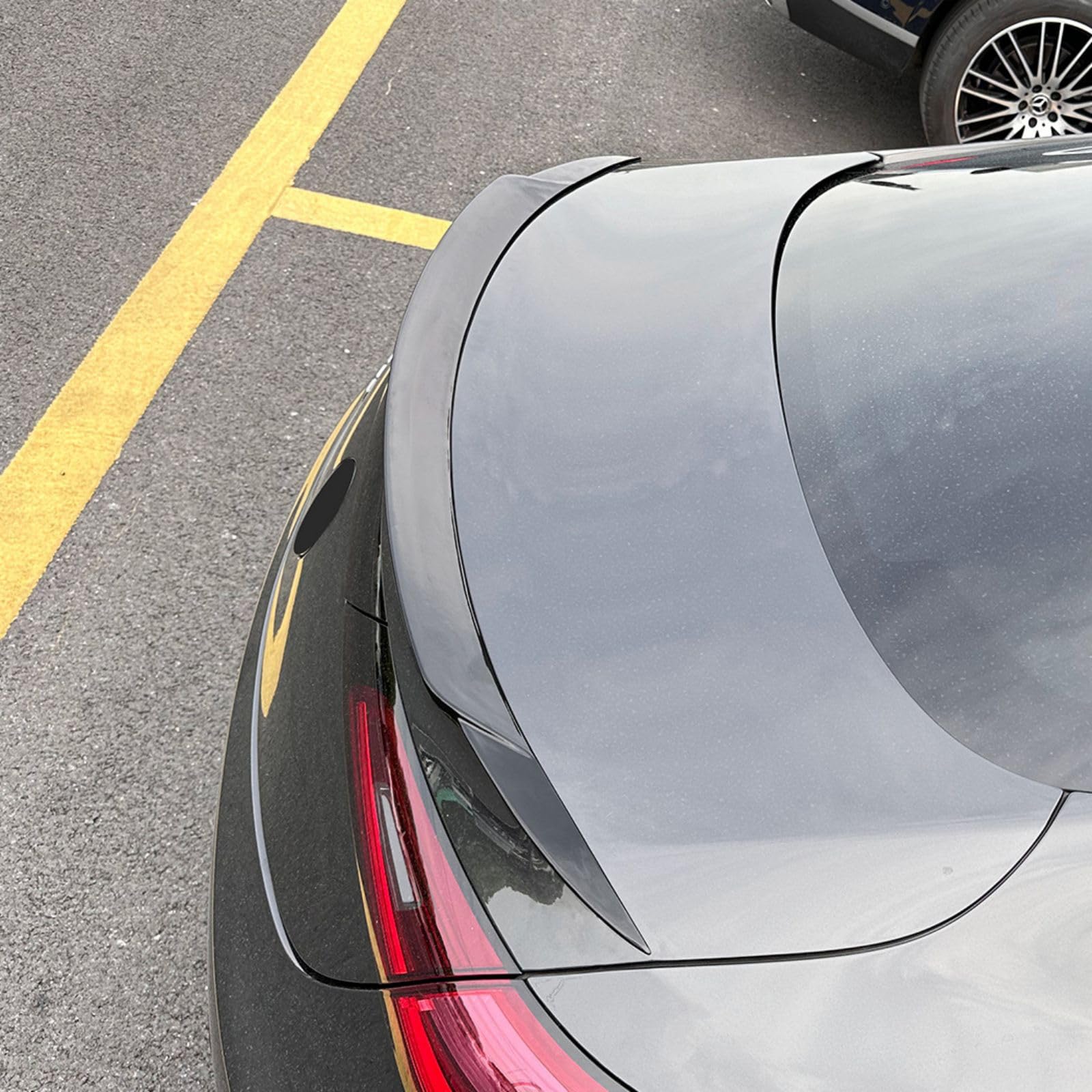 Auto ABS Spoiler Posteriori per Mercedes-Benz CLE Coupe C236 AMG 2024+, sul Tetto Bagagliaio Alettone Ala Labbro Modifica Accessori