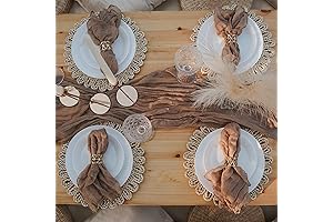 Elevate Your Gatherings with Boho Woven Cheesecloth Tableware