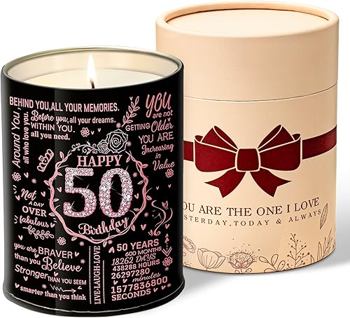 Miniatura 7 de Regalos de feliz cumpleaños 30 para mujeres, velas perfumadas, velas de decoración del hogar de 30 años, regalo de Navidad para esposa, mamá, novia,