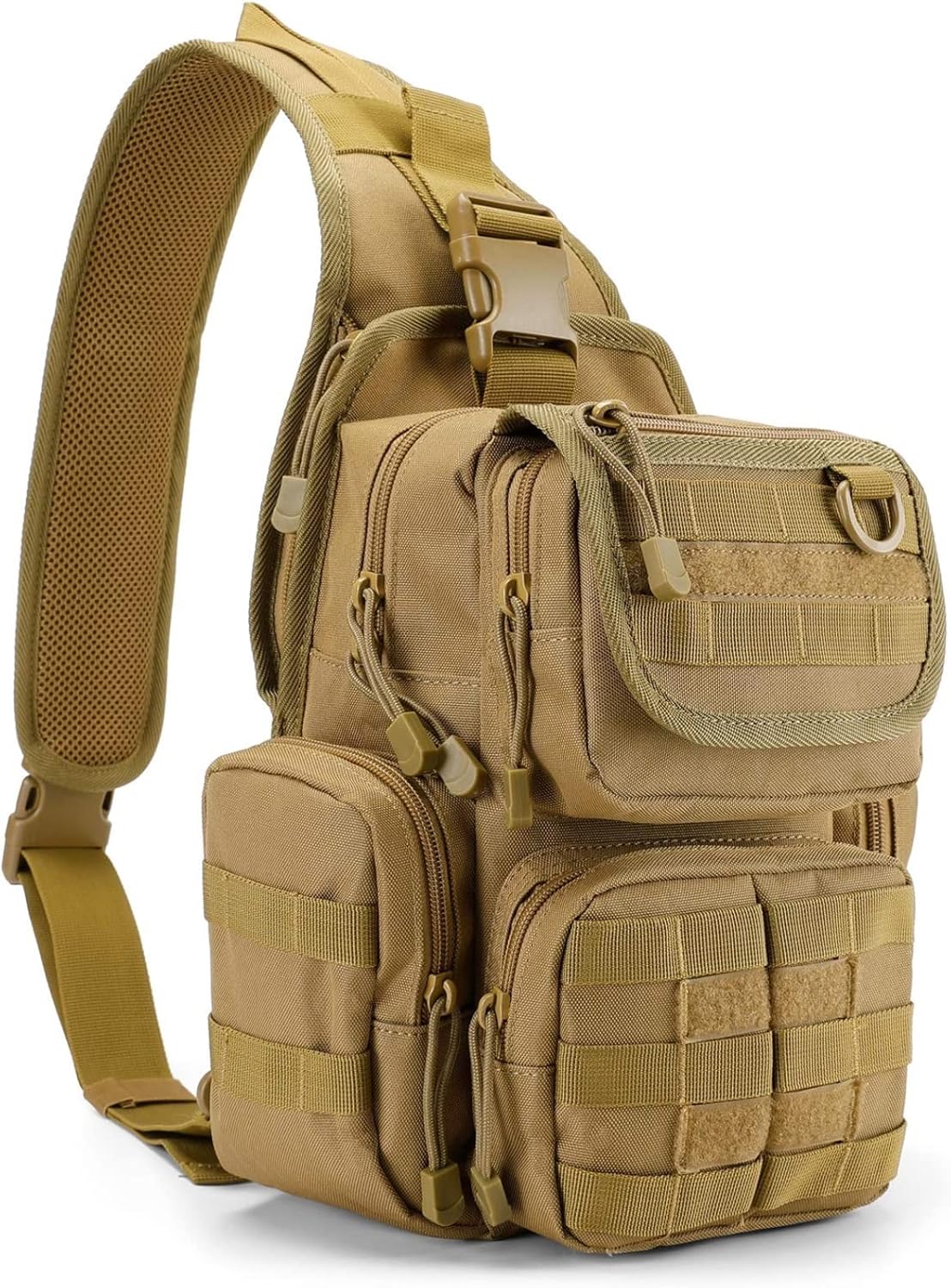 G4Free Tactical EDC Sling Bag Pack with Pistol Holster Sling Shoulder