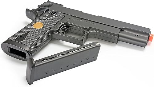 Miniatura 6 de BBTac 1911 Pistolas de Airsoft de doble resorte P169 – Paquete de 2 pistolas de alto rendimiento de 260 FPS Airsoft, pistolas de aire comprimidas
