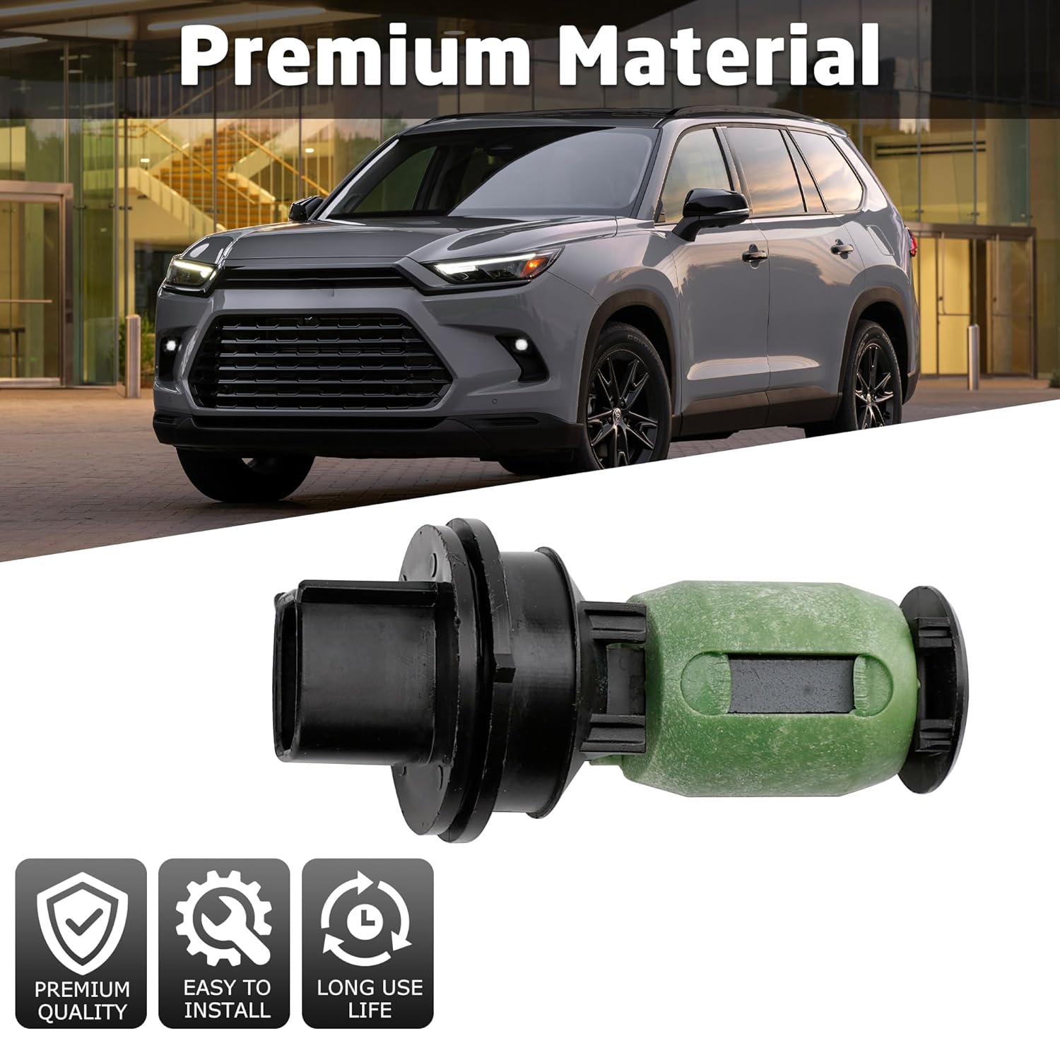 85397-AA040 Windshield Washer Level Warning Switch Assembly Fit for Toyota Camry Highlander Sienna Tundra, OEM#85397-AA020, 85397-52100, 85397AA040, 85397AA020, 8539752100