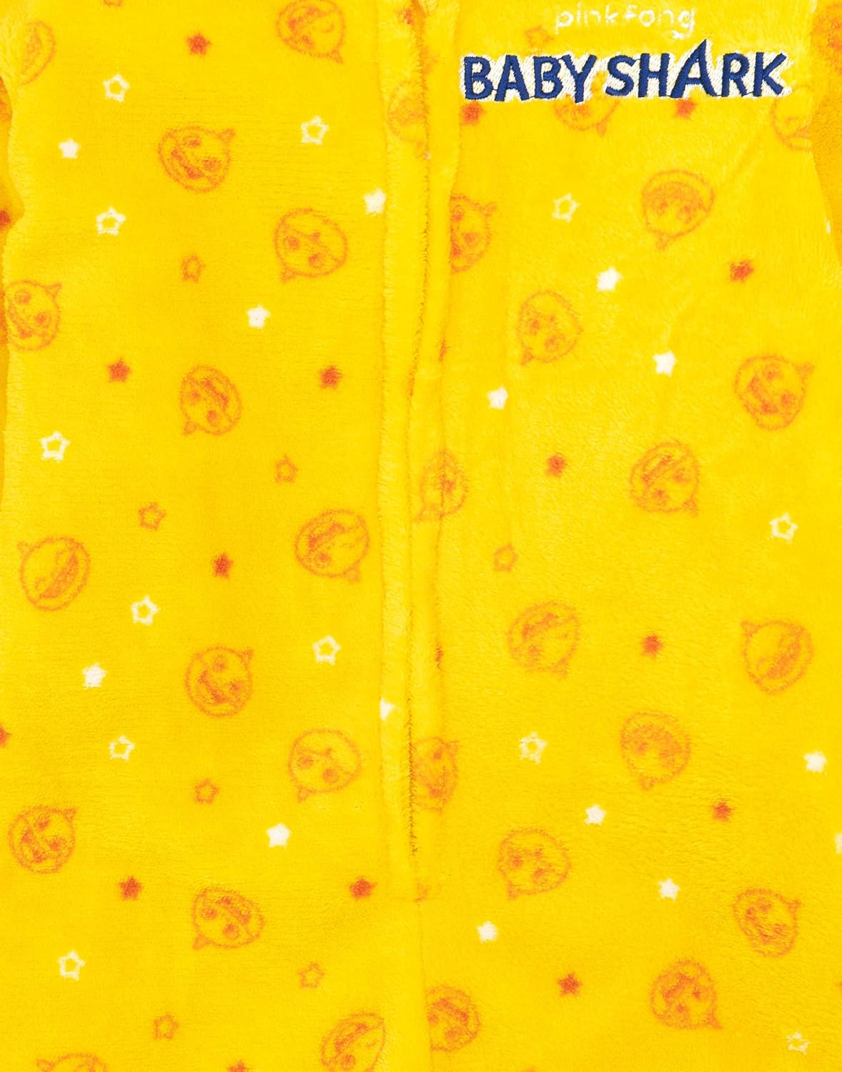 Baby Shark Onesie Kids Toddlers Yellow Song Characters All In One Pajamas