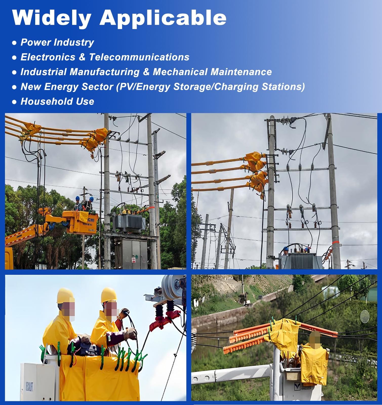 Elektrische Lsoliermatte 10-kV-Isolierdecke mit Zwei Großen Klemmen, Harzisoliermatte für Transformator-Schalttafeln, Schutzausrüstung für Elektrische Arbeiten(0.4kv-31 1/2" x 23 5/8" (80x60cm))