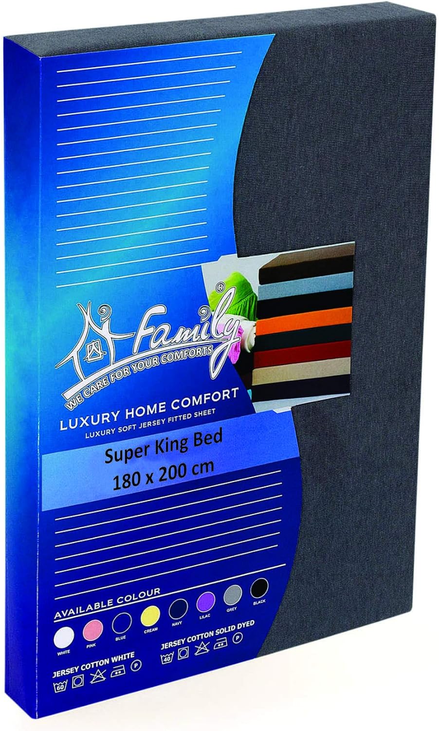 European Single Fitted Sheets 90x200 Jersey Deep Single Fitted Sheet