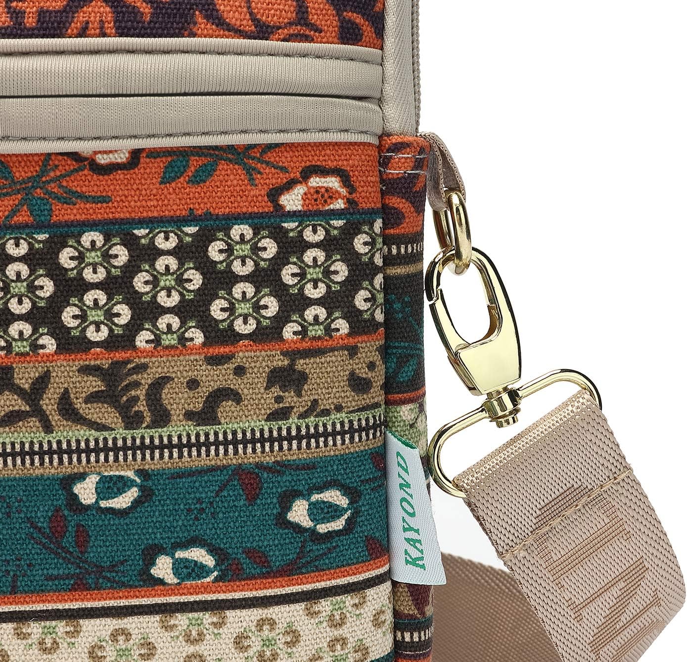 kayond Red Bohemia Patten Waterproof Laptop Shoulder Messenger Bag Case Sleeve for 15 Inch 15.6 Inch Laptop - Image 8