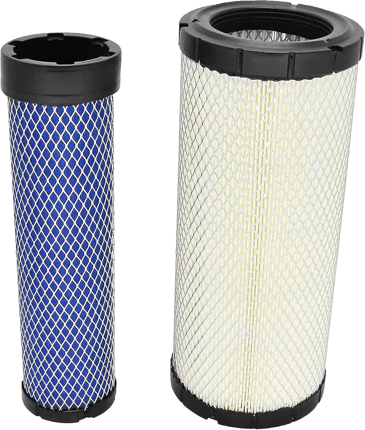 00521-060 00521-060S Inner & Outer Air Filter Kit Compatible With Sullivan-Palatek Air compressor 15D, 20D, 25D, 25D4, 30D7, And 30DG Newer Than 2001