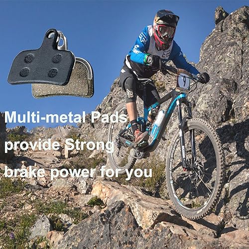 Miniatura 9 de RUJOI Pastillas de freno de disco de bicicleta para TRP Tektro Shimano Deore Br-M575 M525 M515 T615 T675 M505 M495 M486 M485 M475 M465 M447 M446