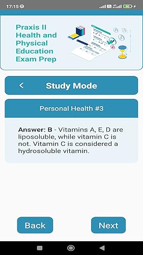 Praxis II Health and Physical Education: Content Kn