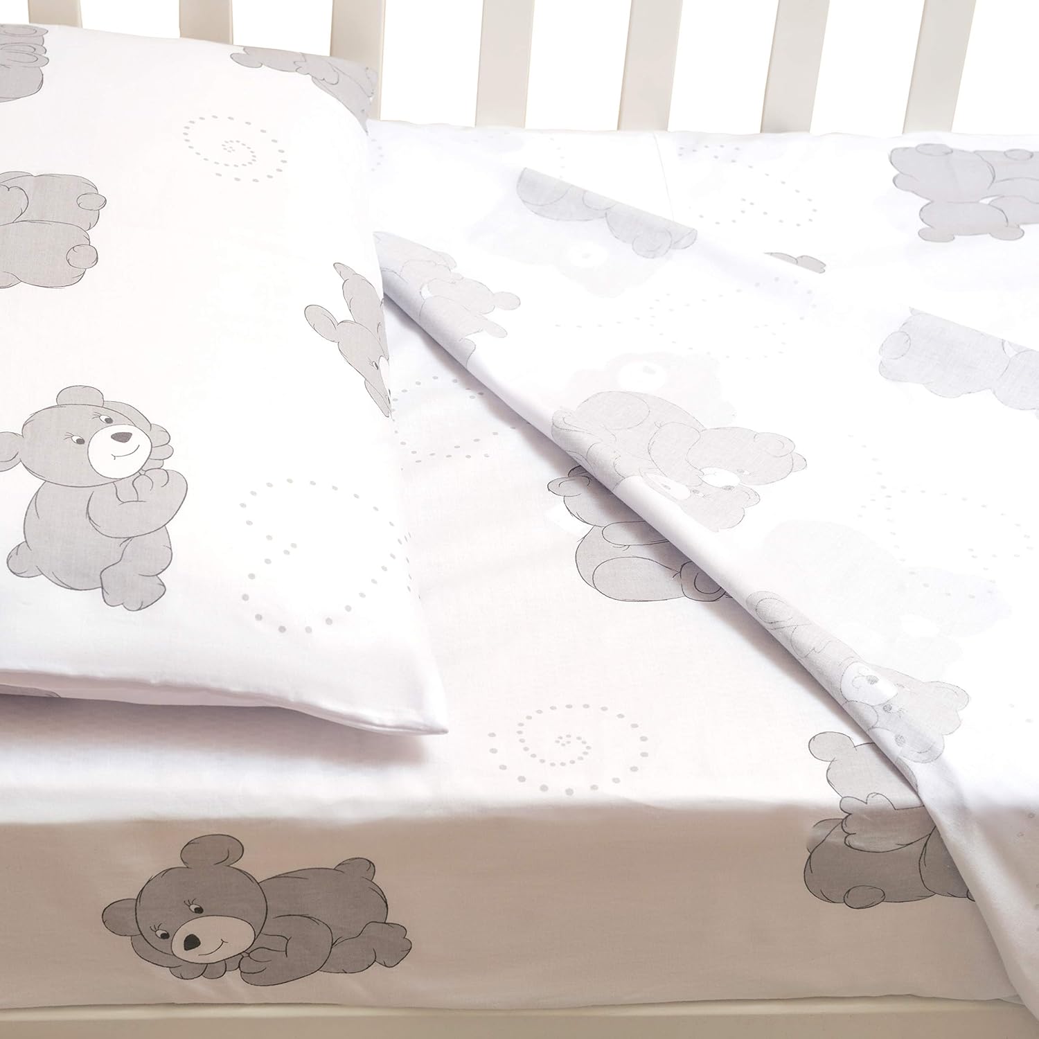 70 X 140 Cm Cangoocare Parure De Lit 3 Pieces Pour Lit Bebe Montessori Pour Berceau Parure De Lit 100 Coton Licornes Bebe Et Puericulture La Chambre De Bebe Mj Valorisation Fr