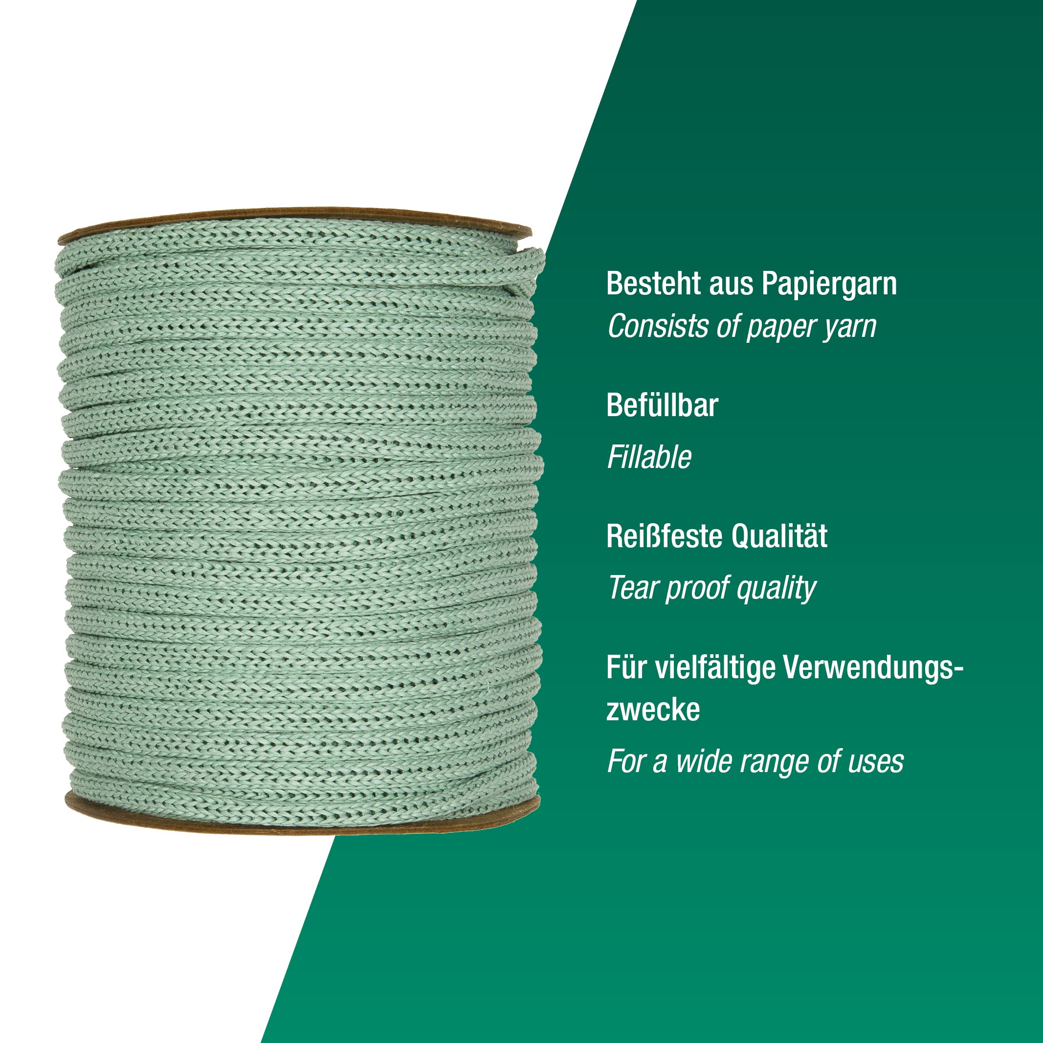 Halbach Seidenbänder Nastro decorativo con bordi in lino, larghezza 7 mm, lunghezza 30 m, nastro regalo per decorare fai da te, nastro decorativo fai da te, colore: bianco/lino