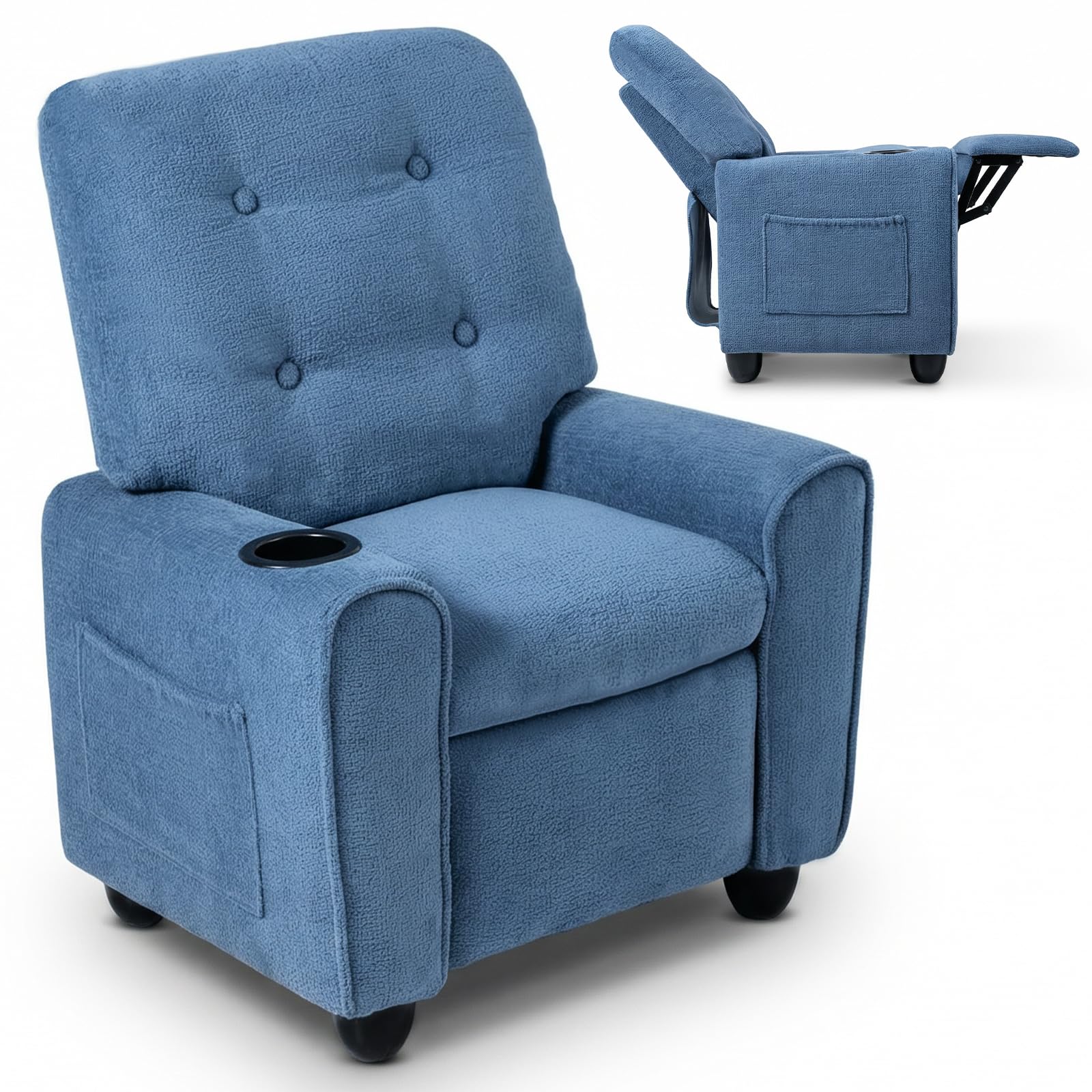 INFANS Velvet Recliner