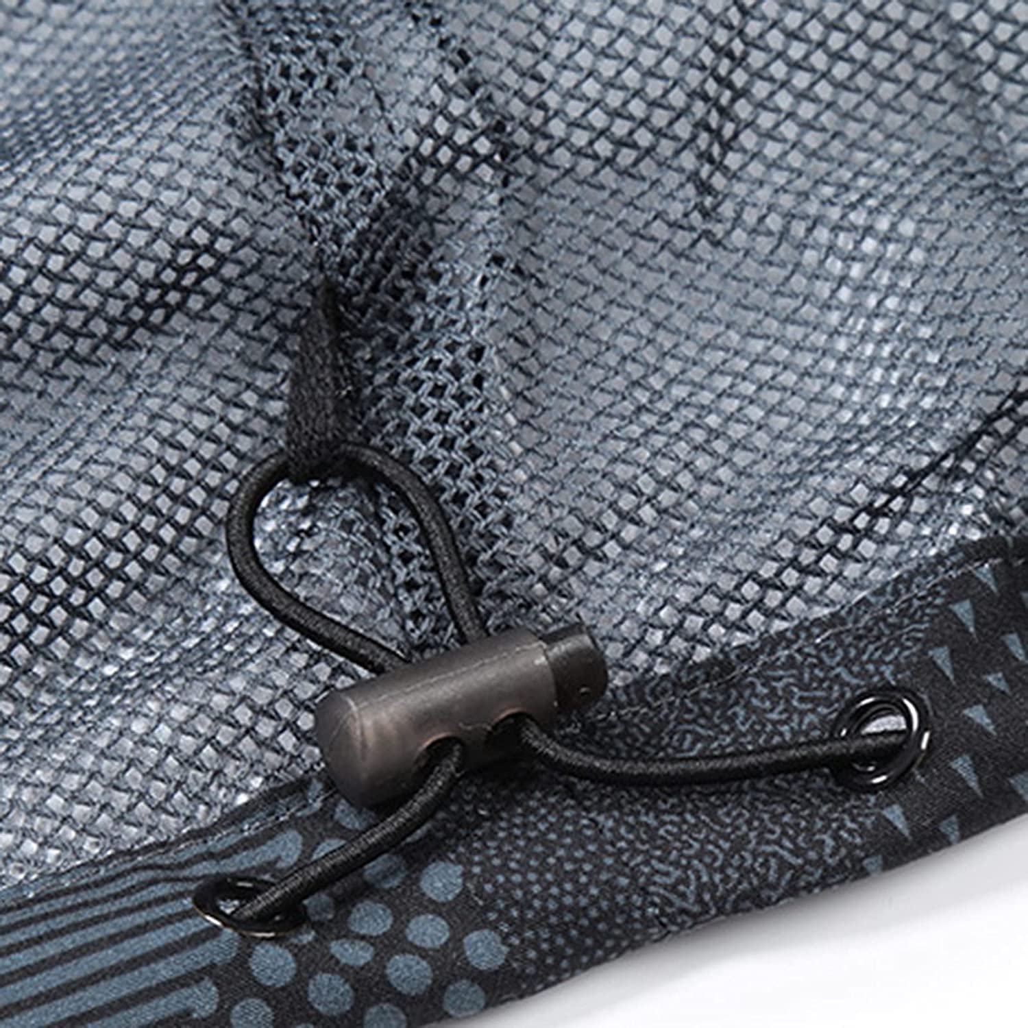 Chubasquero Impermeable para Hombre Impermeable Resistente a la Intemperie con cordón Chaqueta de Senderismo al Aire Libre Chaqueta Impermeable Chaqueta Informal para Exteriores