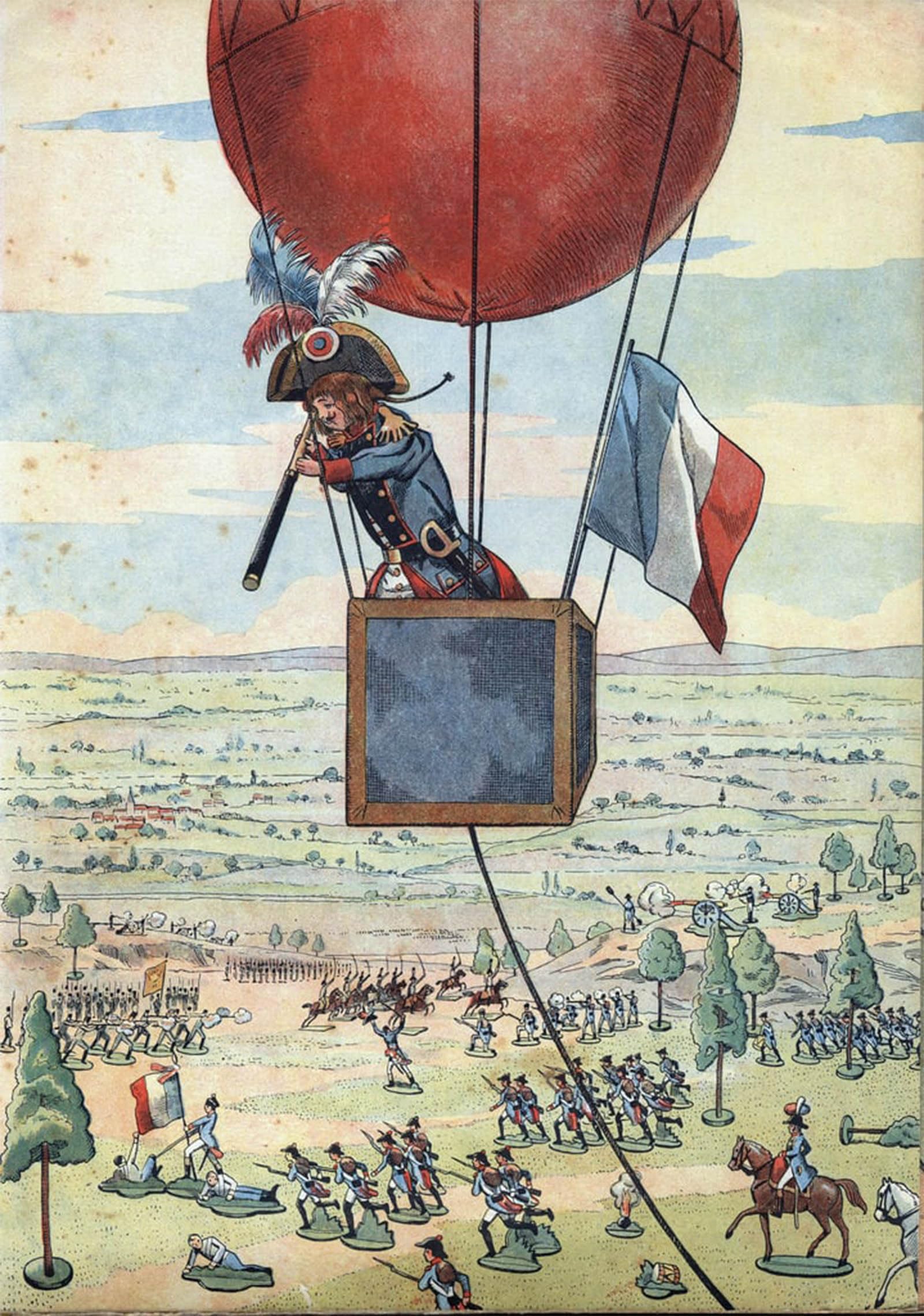 SERENDIPITP Retro Picture Poster Wall Art Pictures Painting the Battle of Fleurus on June Wall Art Canvas Print for Wall Decor 60x90cm