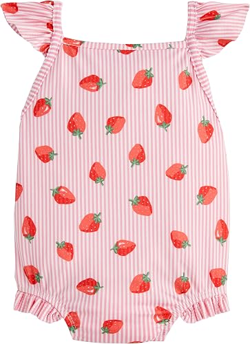 Mud Pie Children's Strawberry Print 1Pc; 4T