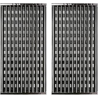 Denmay Infrared Cooking Grate 43.2 cm for Charbroil Performance TRU Infrared 2 Burner 300 Gas Grill Replacement Parts for Charbroil 463633316 463672016 463672216 463672416 G460-0500-W1 Pack of 2