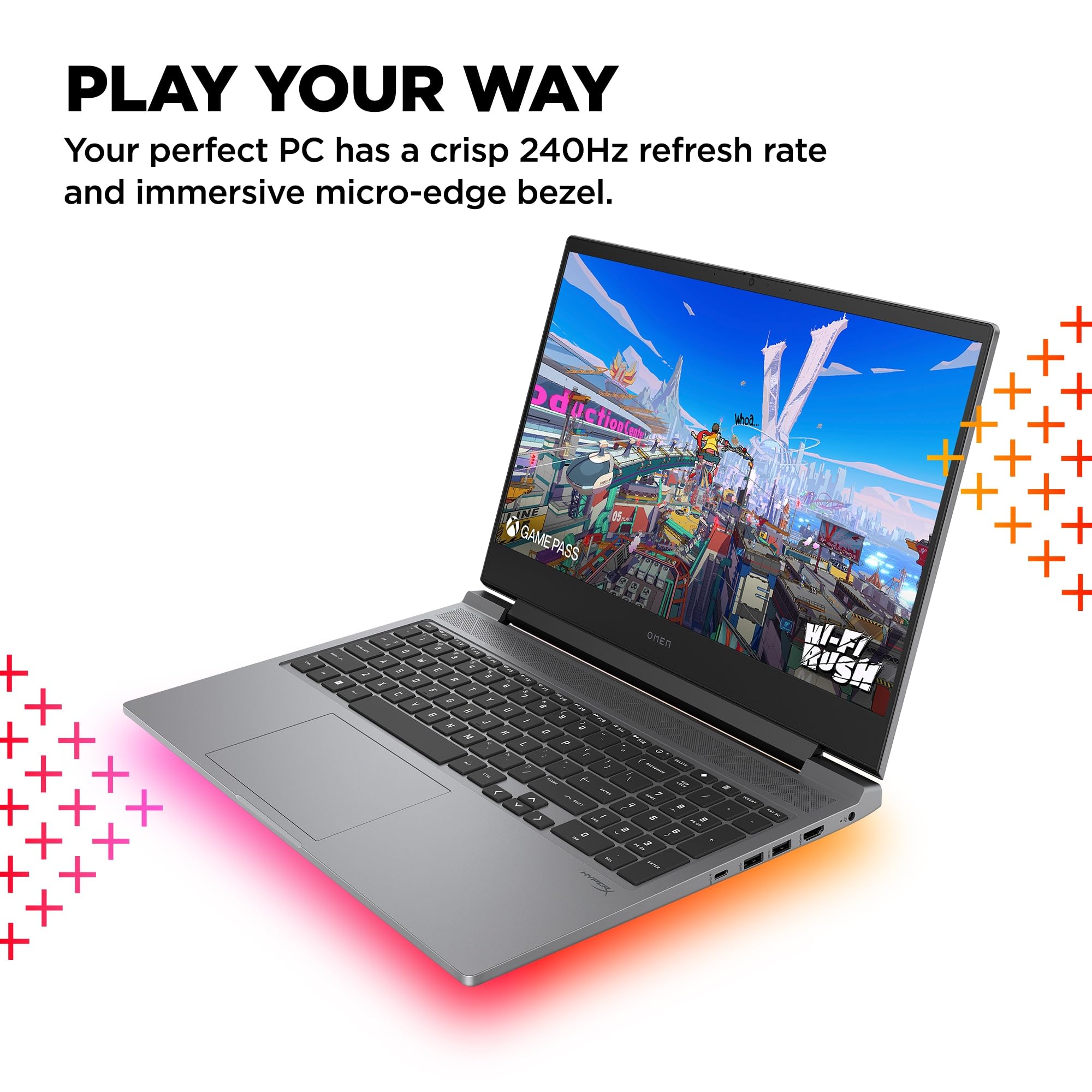 HP Omen 2025 Laptop, 20-Core Intel Core i7-14700HX, 16.1