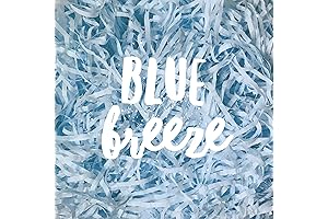 Blue Breeze Blue Shredded Paper Filler Gift Box Filler