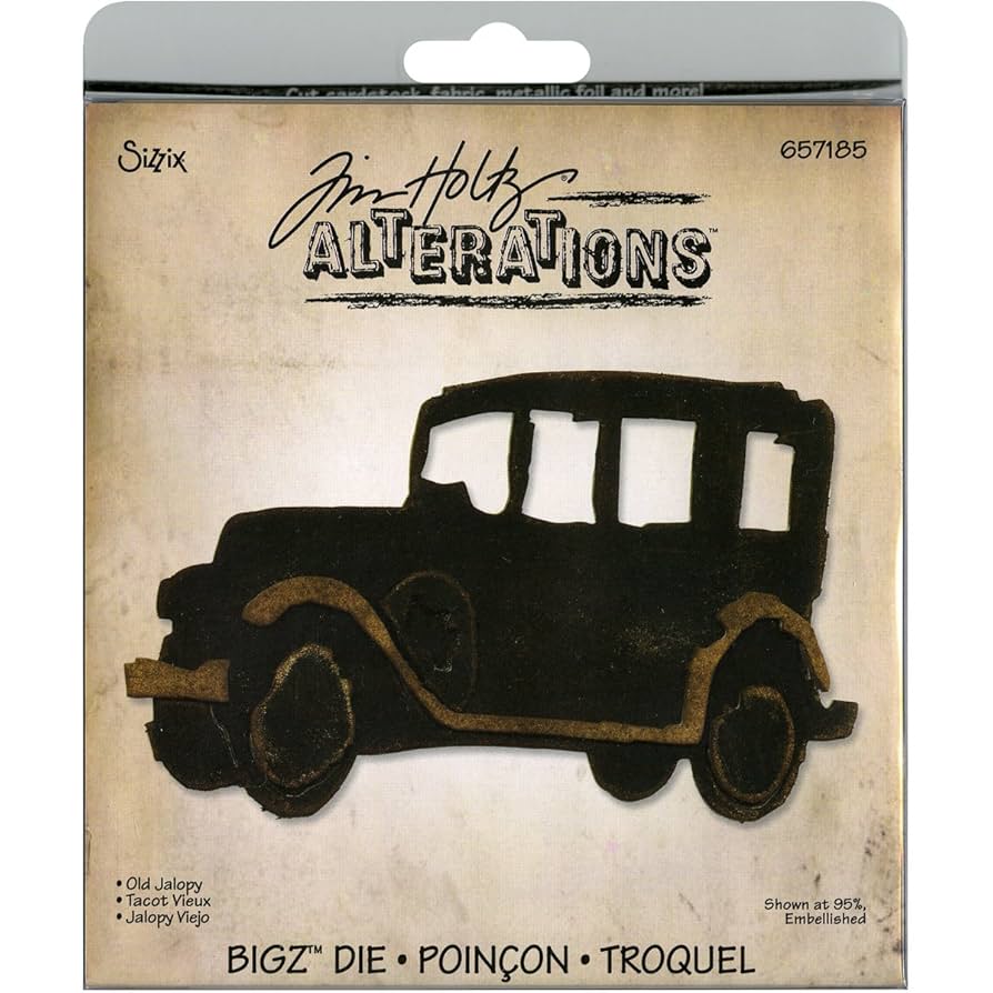 アルバム・スクラップ Sizzix Bigz Die Planks by Tim Holtz Amazon