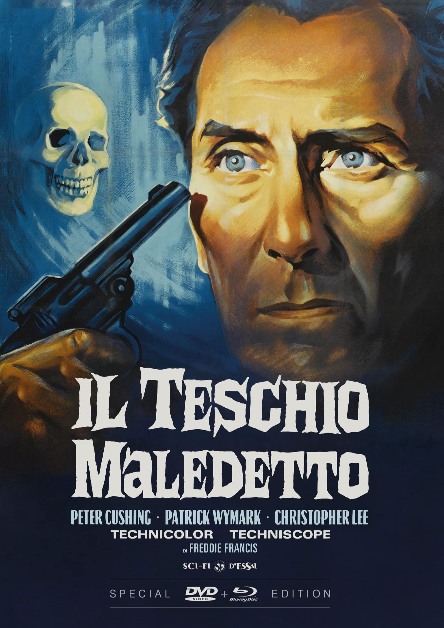 Teschio Maledetto película de suspense físico Bluray y DVD remasterizado