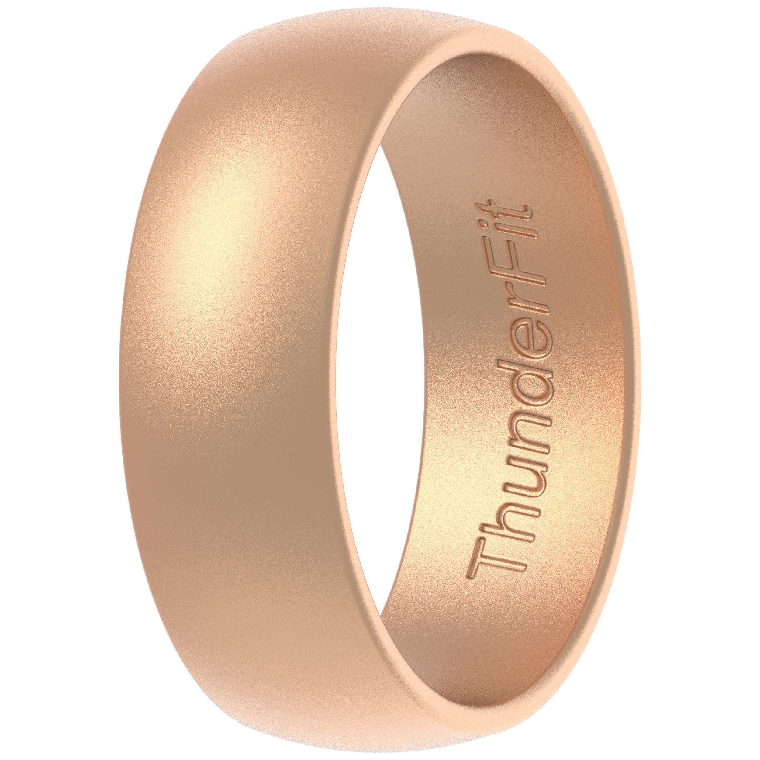 ThunderFit Unisex Silicone Wedding Rings, Rubber Engagement Bands, Variety Multipack 1,4,7