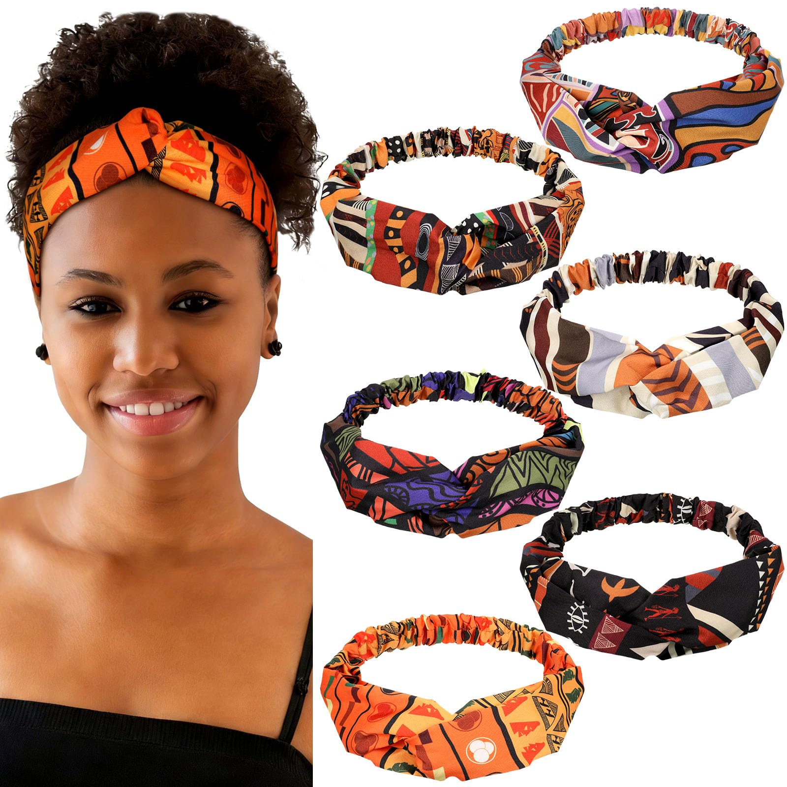 Amazon.com : Syhood 6 Pieces Cross Yoga Headbands for Women Boho