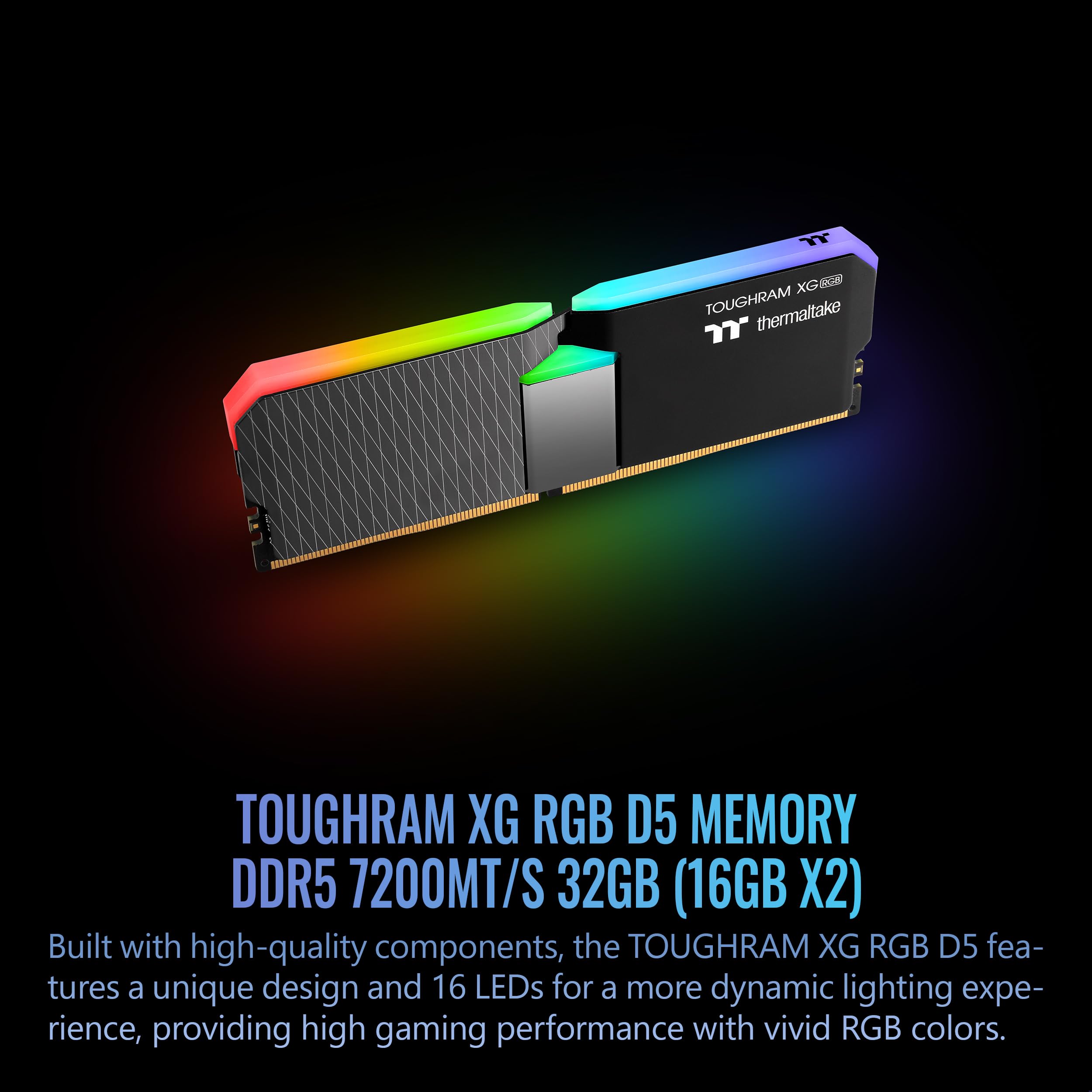 Thermaltake TOUGHRAM XG RGB D5 32GB (2x16GB) DDR5 7200MT/s