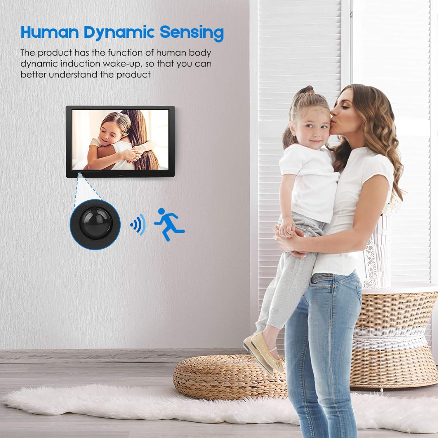 Uр Tо 50% оƒƒ 10 Inch Digital Picture Frame - HD IPS Display, Digital Photo Frame with 1080P Video, Music, Calendar, Alarm, Support USB and SD Card
