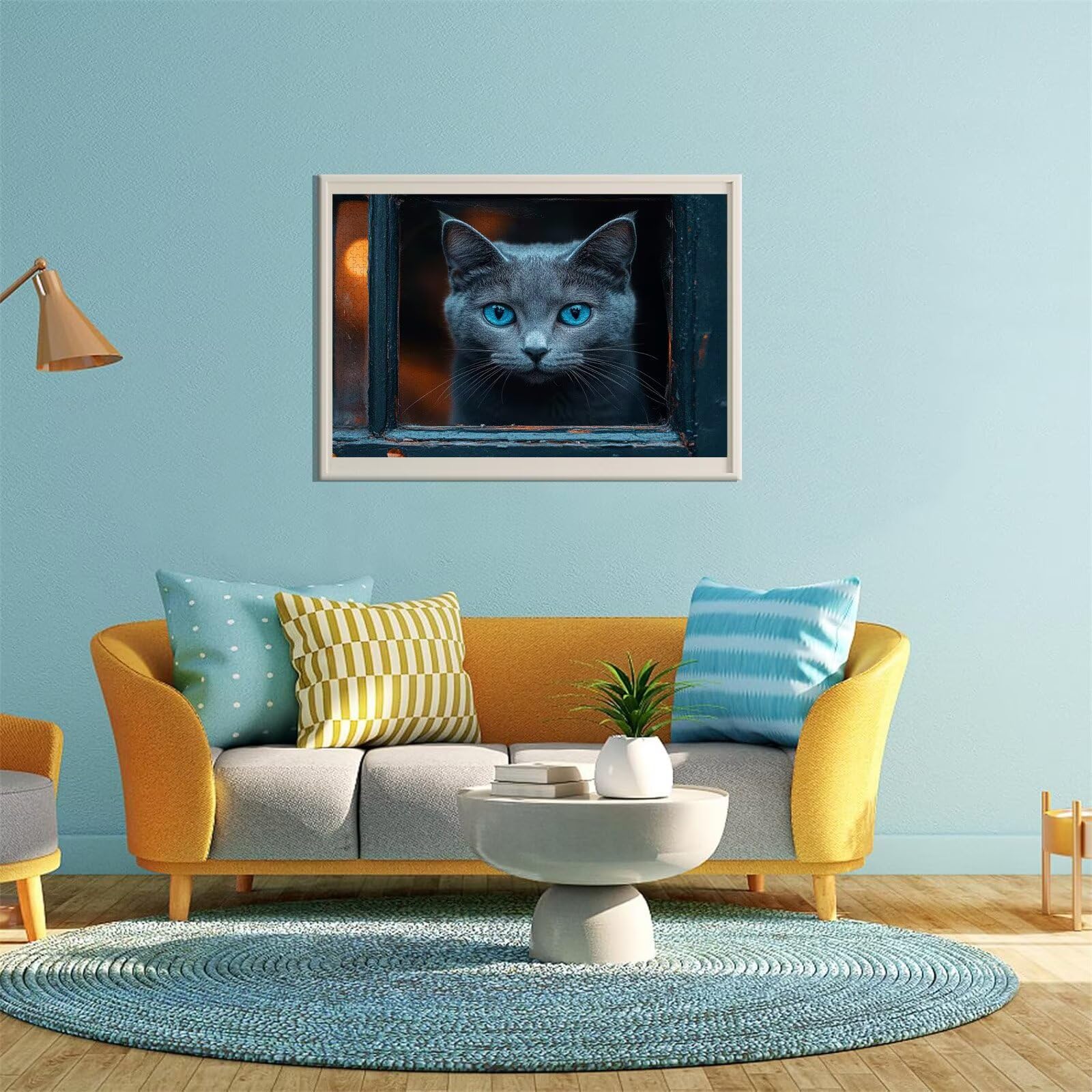 Puzzle Erwachsene 2000 Teile Katze Haustier Educa Jigsaw für Kinder ab 8 Jahren Mädchen Jungen, Erwachsene Impossible Klassische Puzzles Schwer, Anspruchsvoll Spielspaß, Als Geschenke 70x99cm t-636