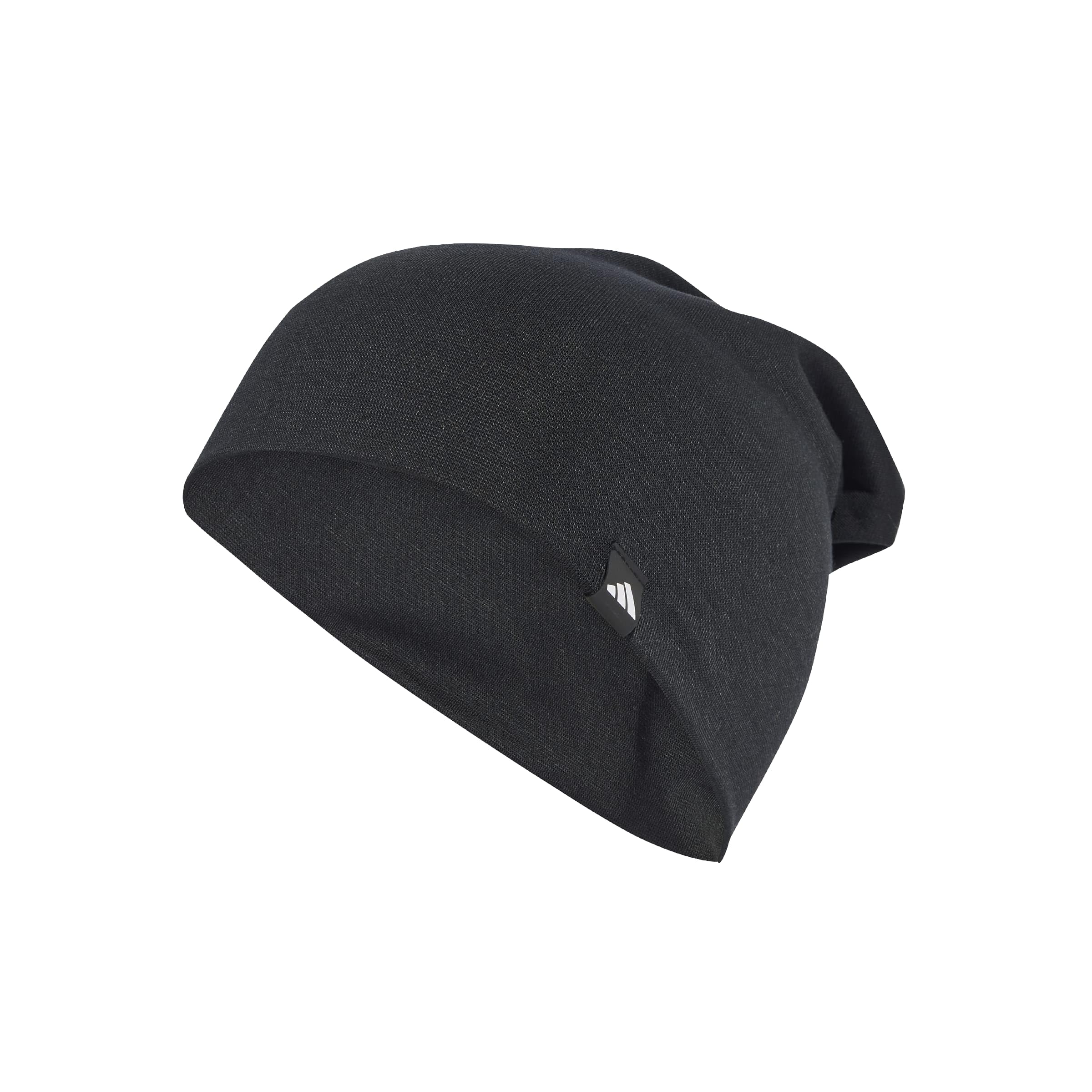adidas Unisex Lightweight Long Beanie Hat, Black/Black, XXS-XS