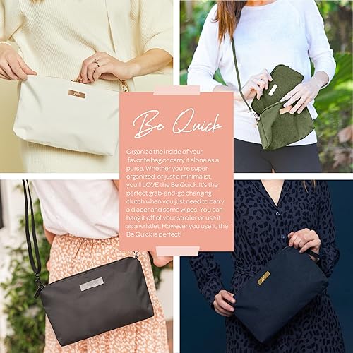 Miniatura 5 de JuJuBe  Be Quick - Bolsa de hombro o bolsa de muñeca organizadora para viajes o bolsa de pañales
