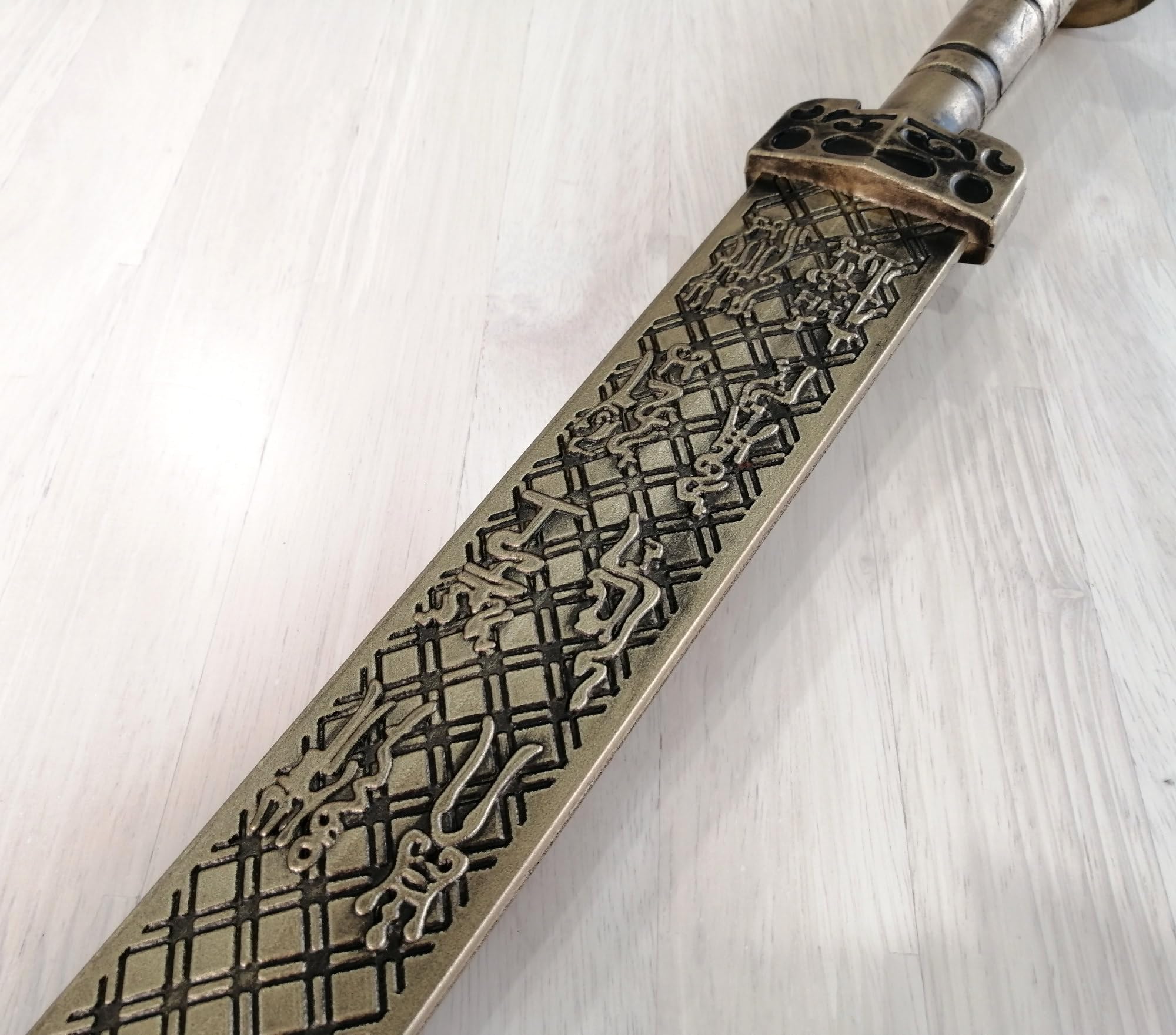 Amazon.co.jp: 越王勾践剣 越王剣 コスプレ用 模造刀 約81cm PU製 軽量