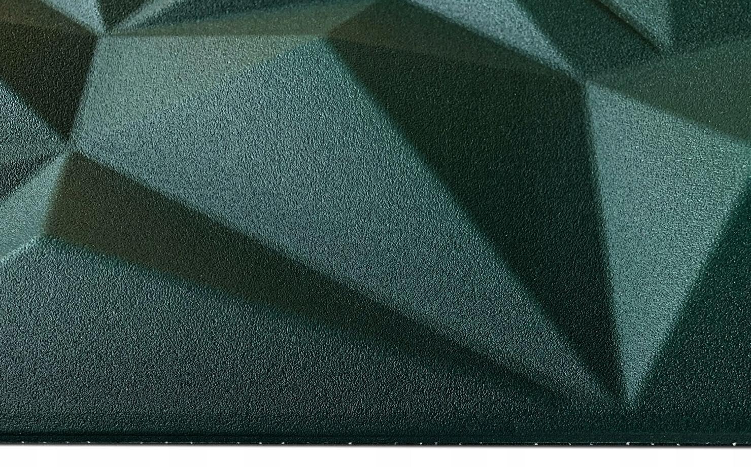 DECCART Pannelli Decorativi Per Pareti 3D - Pannelli Murali - Pannello Decorativo Parete - Polystyrène PSE - 50x50 cm Ametista 12 m², 48 pezzi, Verde