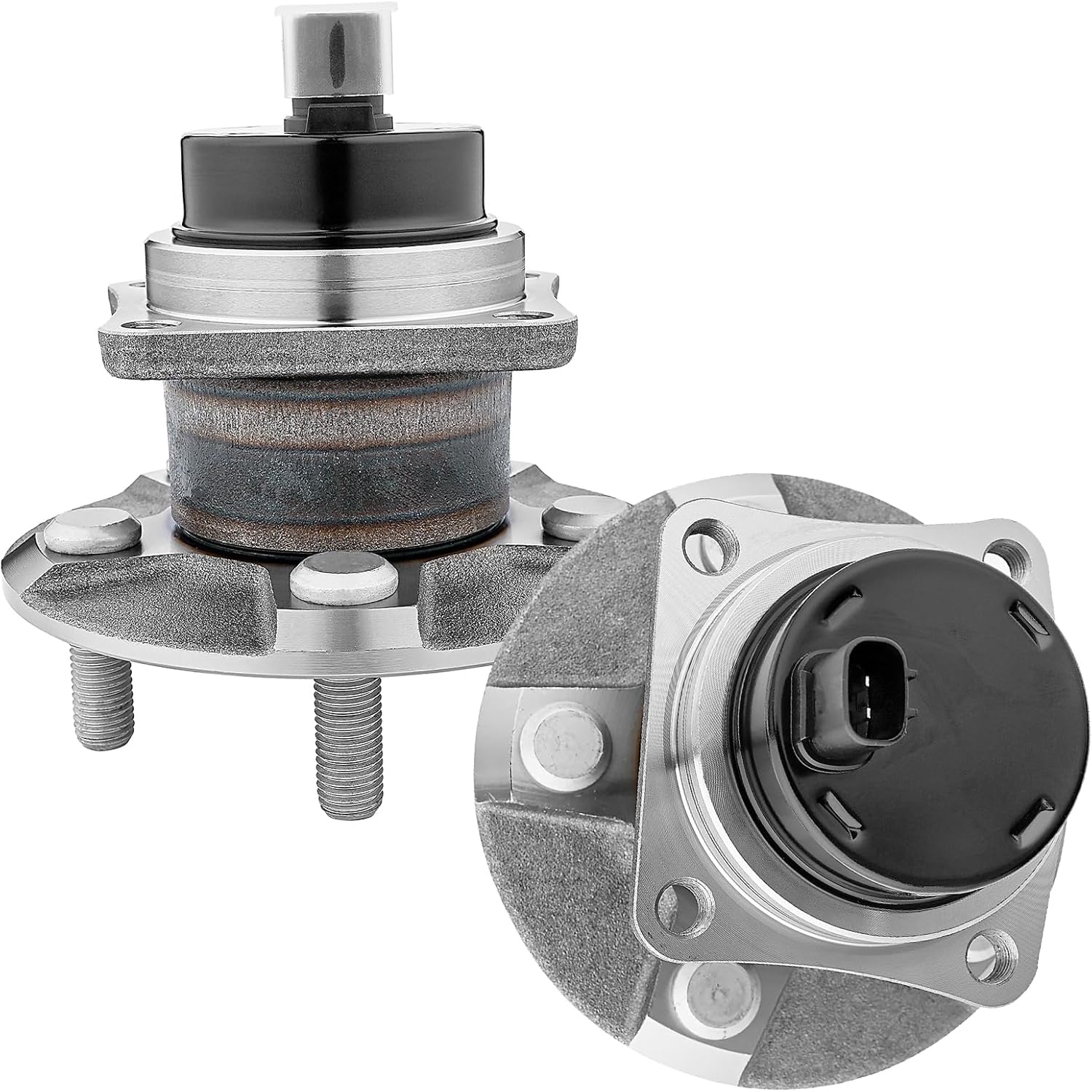 JLEO 512217 (Pair) Rear Wheel Bearing and Hub Assembly for 2003-2008 Pontiac Vibe,for 2003-2008 Toyota Corolla/Matrix,for 2000-2005 Celica,for 2004-2009 Prius,for 2005-2010 Scion TC