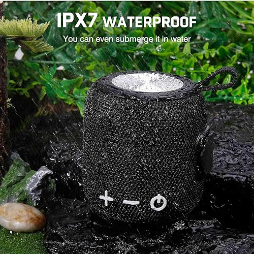 Miniatura 3 de Altavoz Bluetooth potente sonido estéreo, IPX7 impermeable, verdadero emparejamiento estéreo inalámbrico, diseño portátil, último Bluetooth V5.2 -