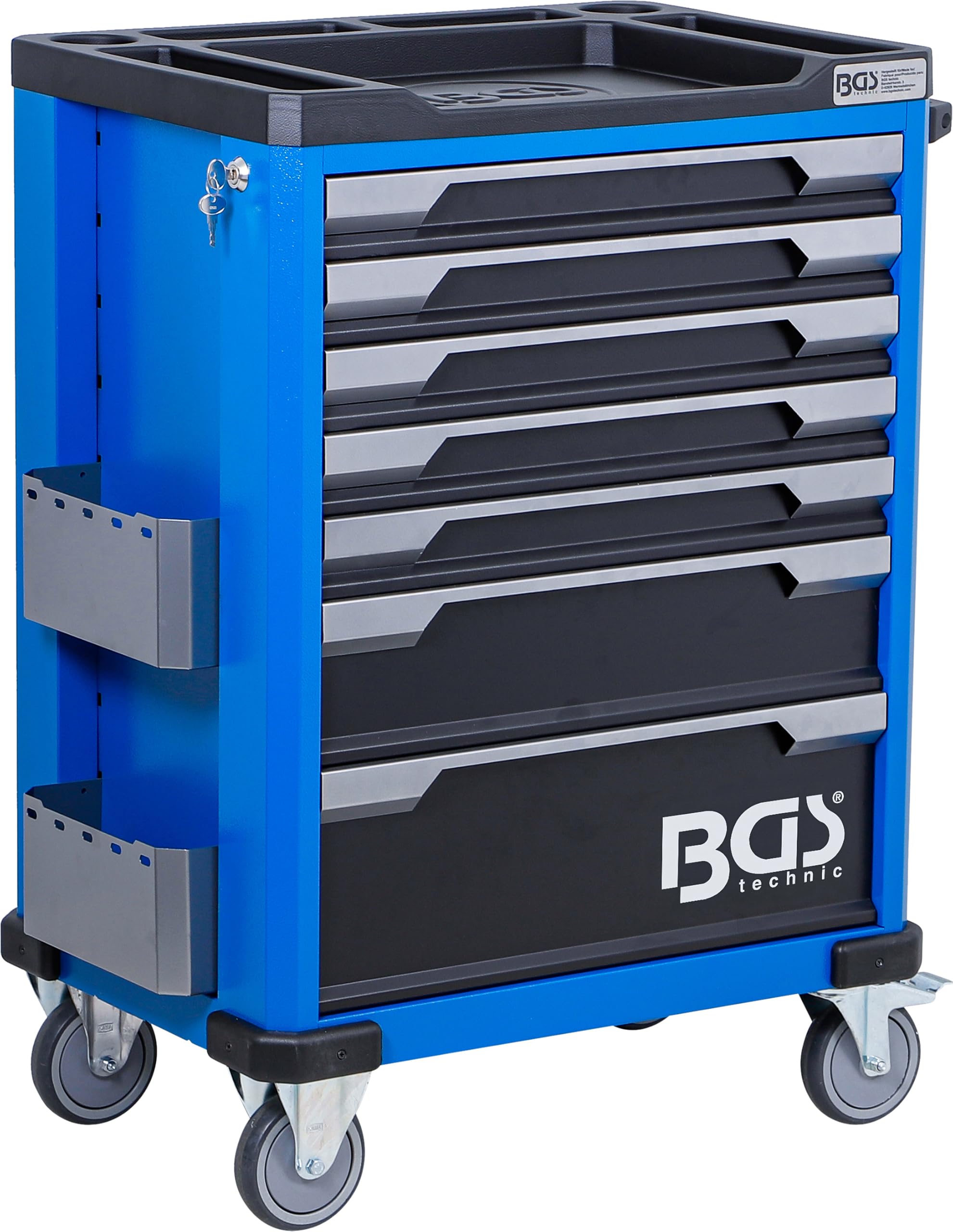 BGS 4236 | Carrello portautensili | 7 cassetti | vuoto