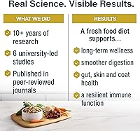 Vista 3 de JustFoodForDogs Alimento fresco congelado para perros, comida completa o alimento para perros, receta de alimento para perros de pavo y trigo