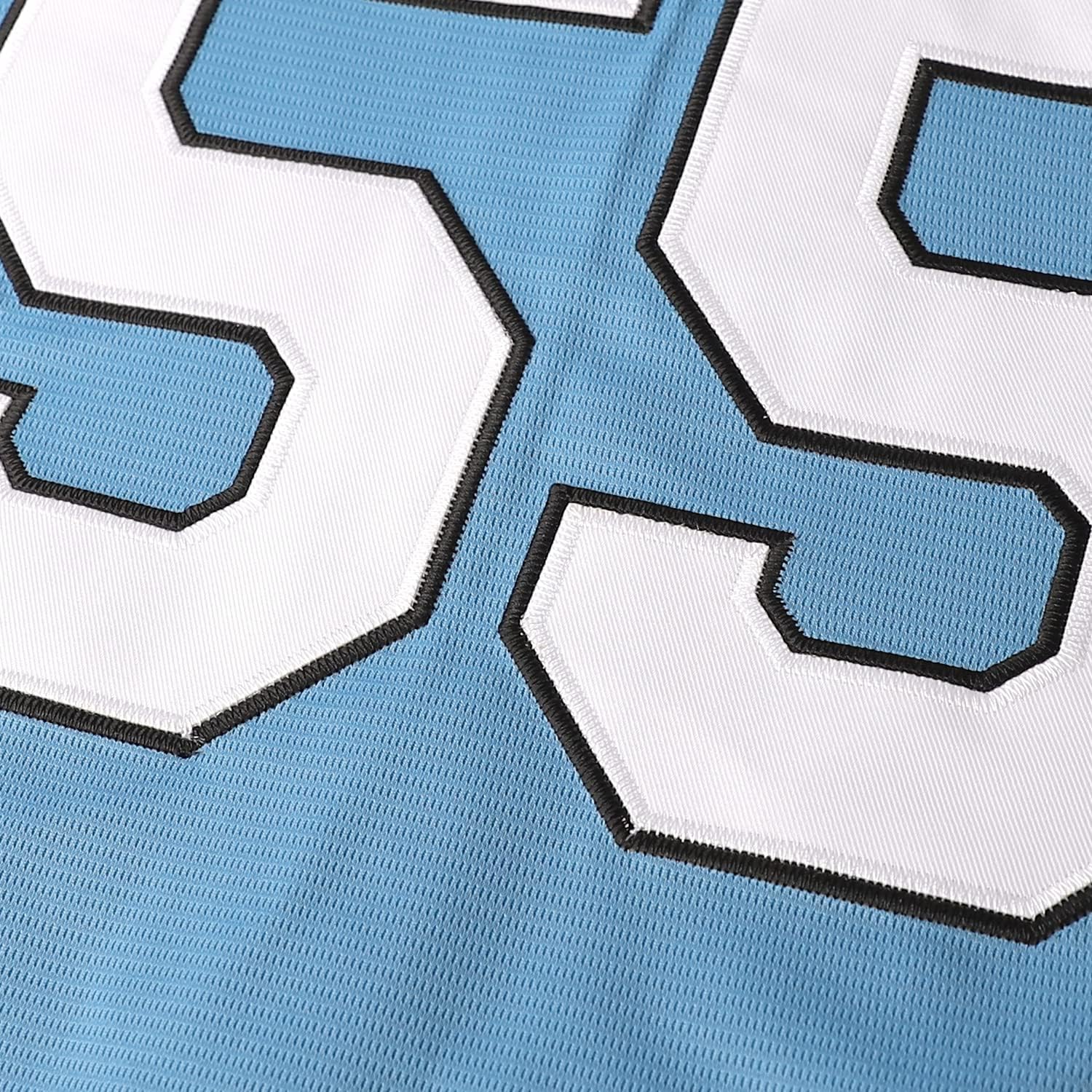 MESOSPERO Kenny Powers Baseball Jersey #55 Myrtle Beach Mermen Stitched Men Movie Baseball Jersey Blue Green S-3XL - Image 8