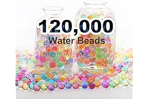 WITCOLOR Water Gel Beads: 120,000 Beads for Creative Decor