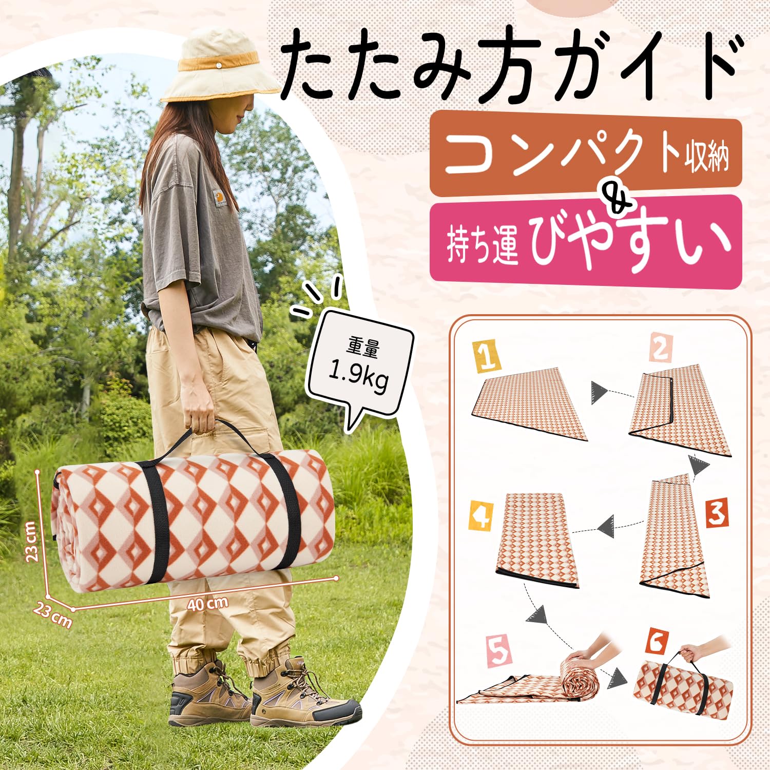 KingCamp レジャーシート ピクニックマット 厚手 肌触良い 折りたたみ Amazon | KingCamp レジャーシート 厚手 テントシート 六角 ピクニック