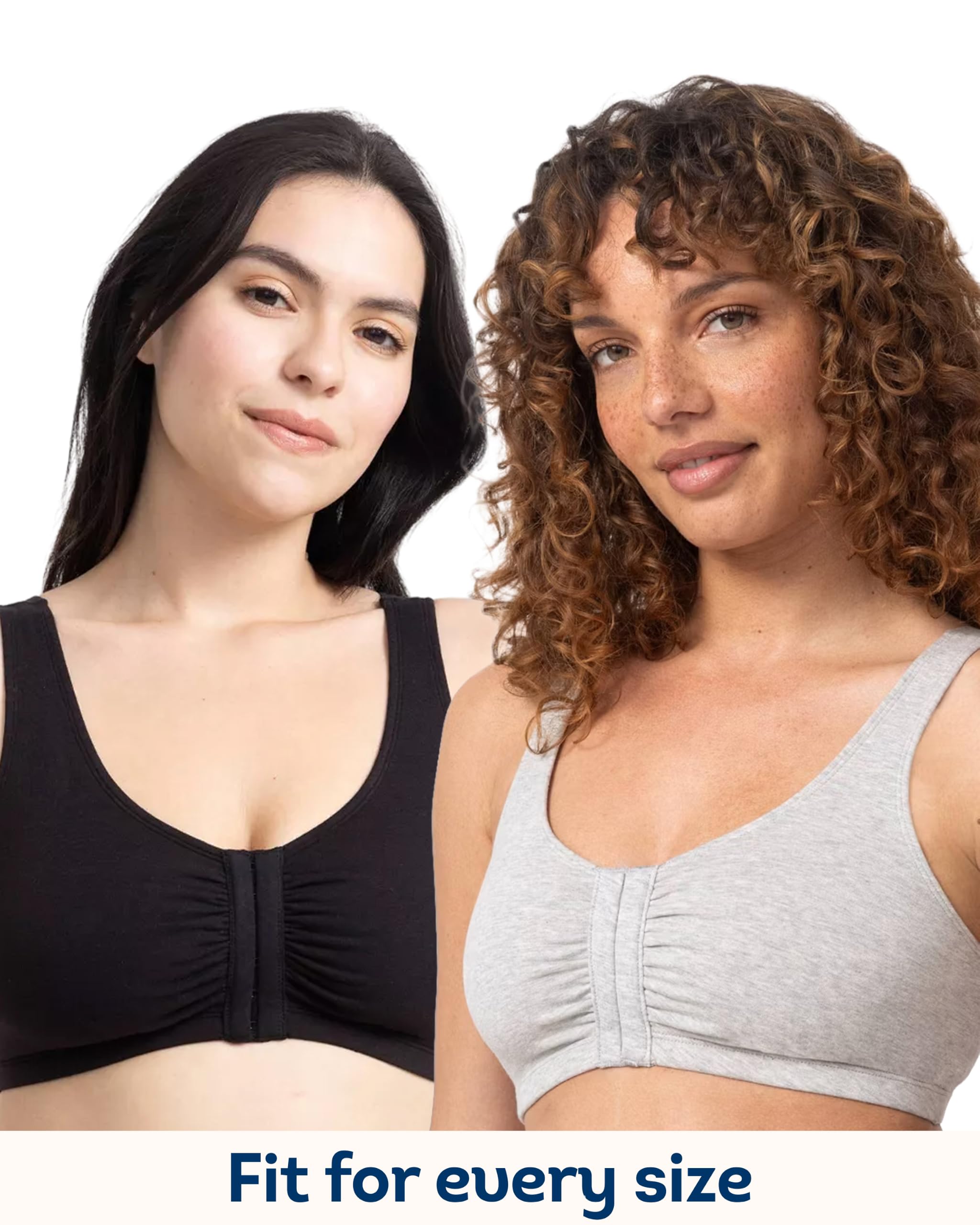 Fruit of the Loom Soutien-Gorge en Coton à Fermeture Avant pour Femme
