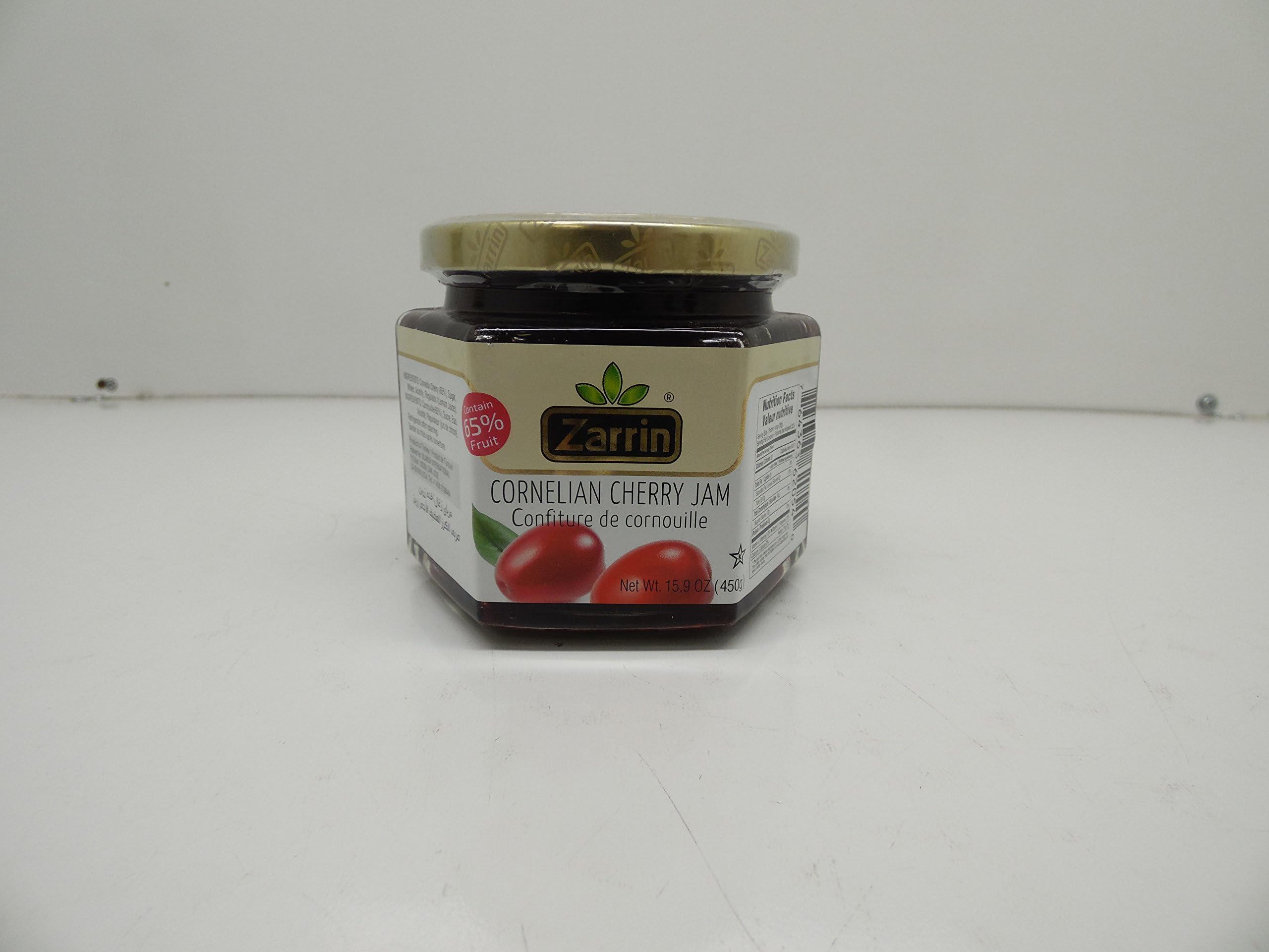 Zarrin Cornelian Cherry Jam, 450 g
