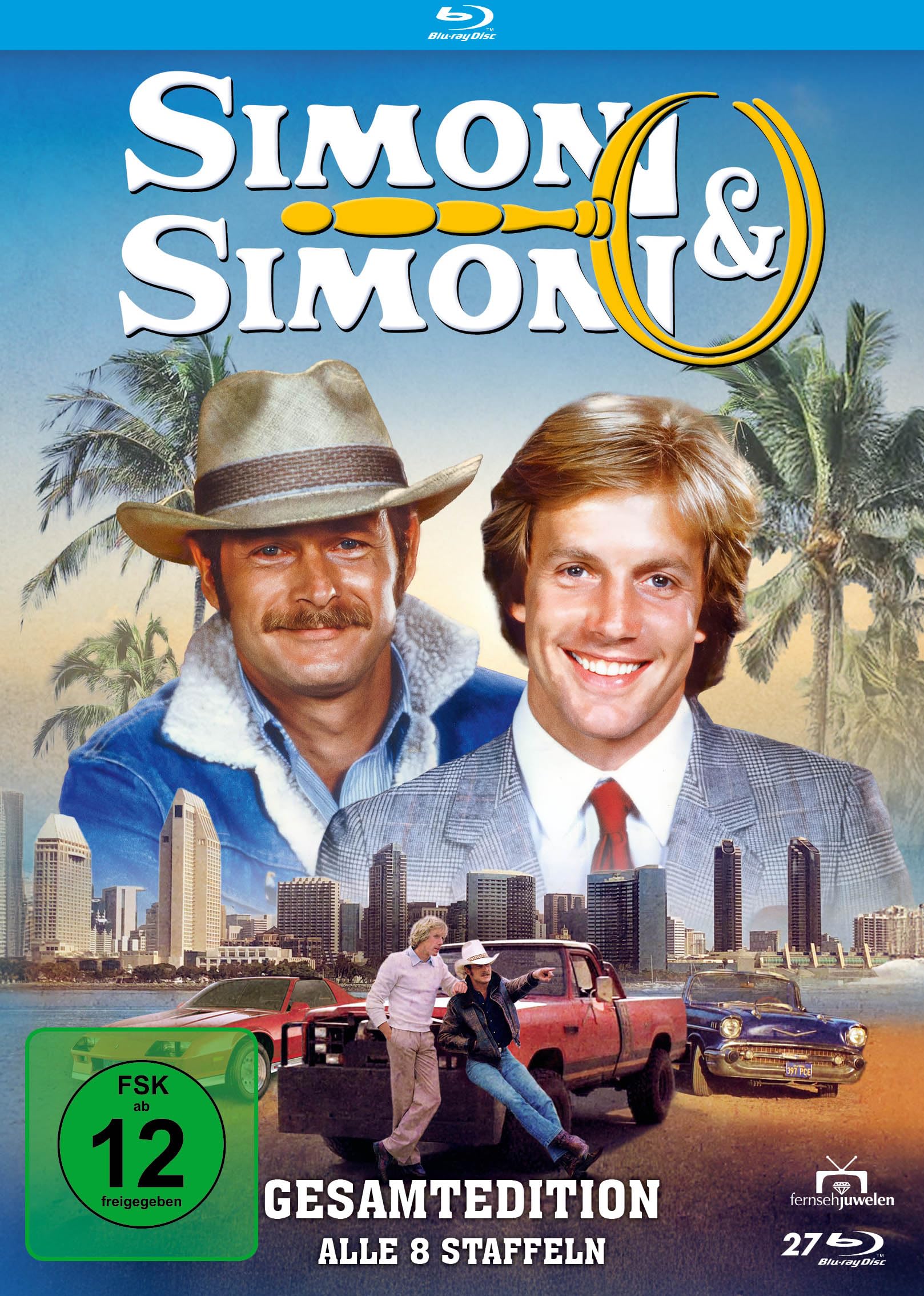 Simon & Simon - Die komplette restaurierte Serie (Staffeln 1-8 / Gesamtedition)