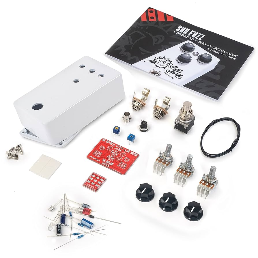 Amazon.com: StewMac Sun Fuzz DIY Electric Guitar Pedal Kit