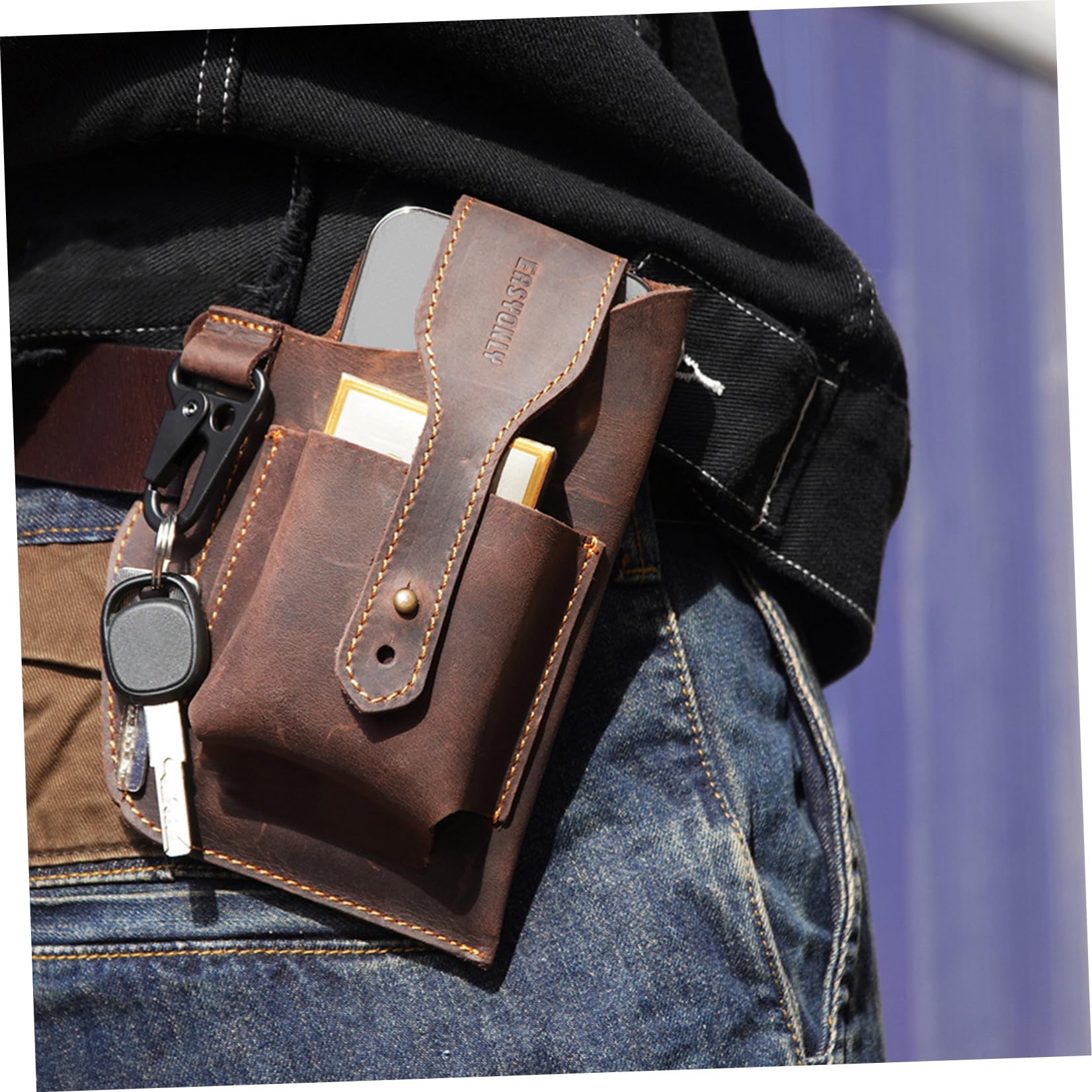 SOIMISS 3pièces Sacoche De Ceinture Multi-fonctionnelle Pour Téléphone Ventral Pratique Pour Randonnée Course Et Activités Extérieures Compatible Avec Smartphones Et Outils De Sport